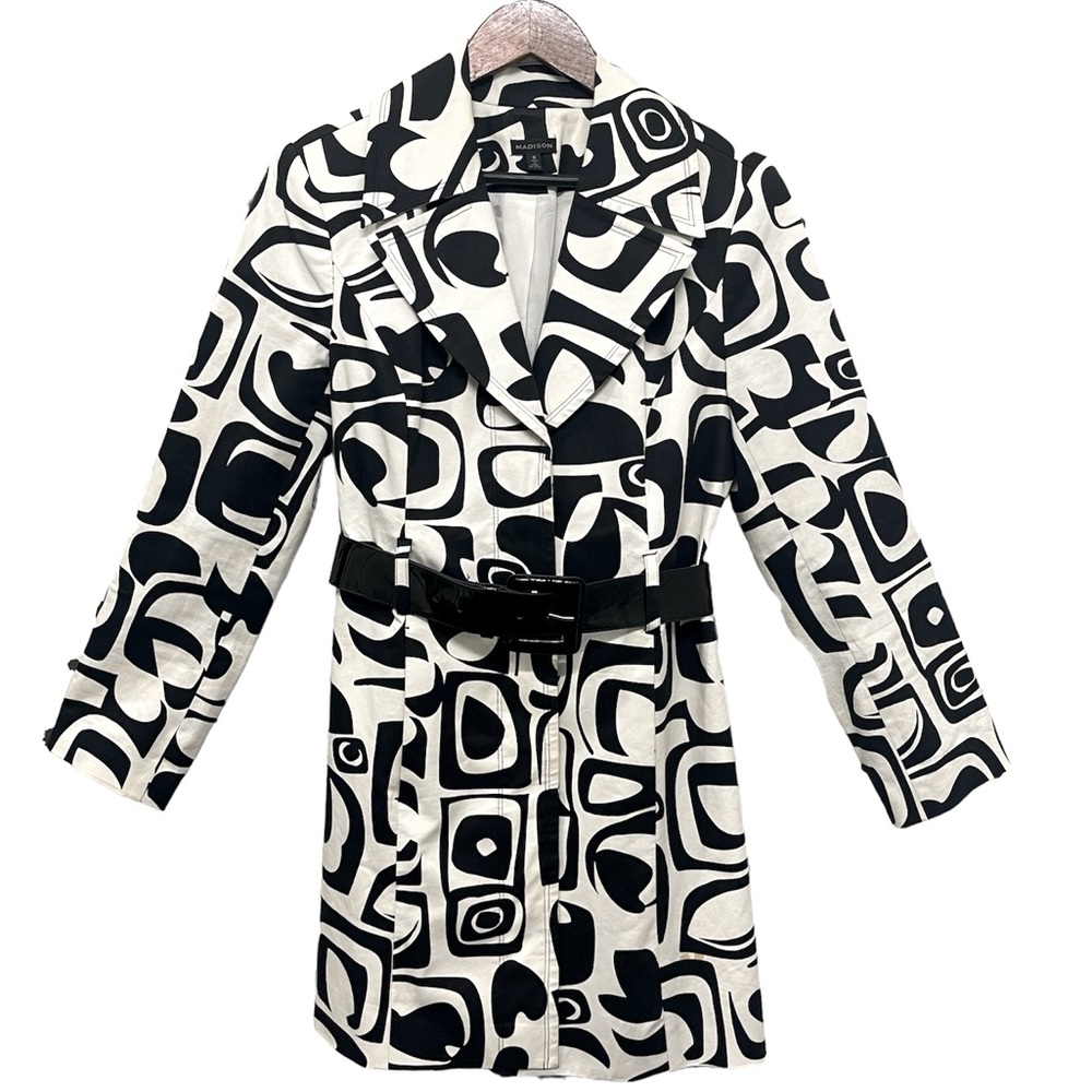 Groovy 60s Inspired Trench Coat